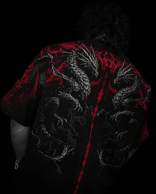 Dragon Blade Oversized T-Shirt