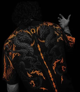 Dragon Blade Oversized T-Shirt
