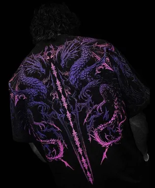 Dragon Blade Oversized T-Shirt