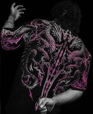 Dragon Blade Oversized T-Shirt