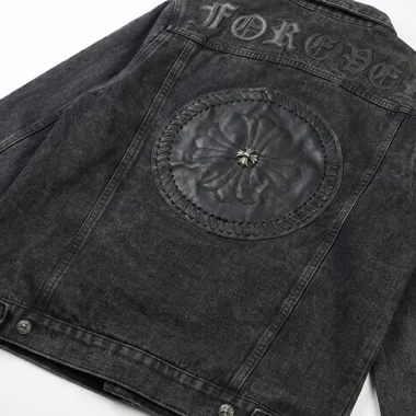 Forever Black Denim Jacket