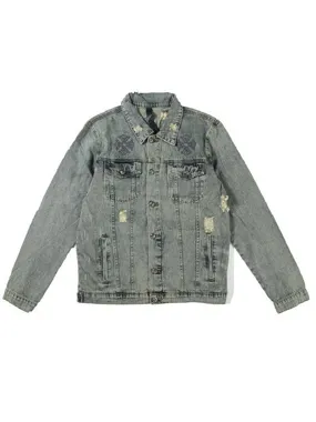Ripped Denim Jacket