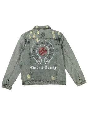 Ripped Denim Jacket