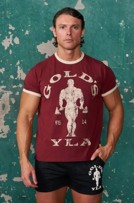 Slim Fit T-Shirt — Maroon